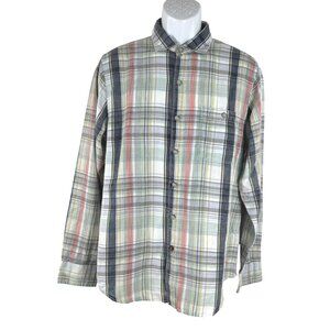 Tommy Bahama Tortola Hazy‎ Fade Check Shirt Mens Medium NWT TP-3329